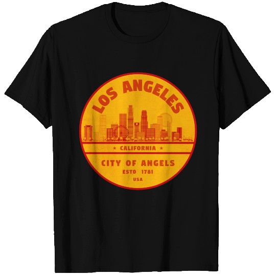 Los Angeles Skyline T Shirts