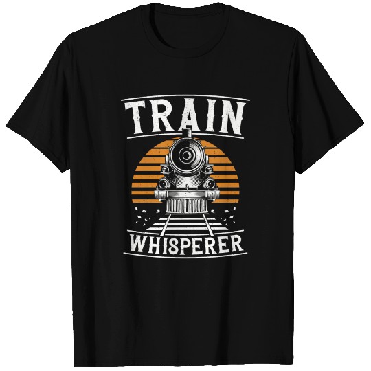 Steam Train Driver Trainspotting T Shirts