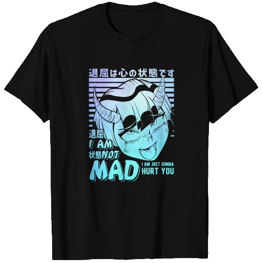 Devil Anime Girl Otaku Pastel Goth T Shirts