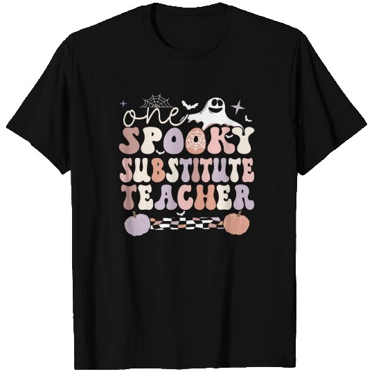 Substitute Teacher Halloween School Sub Teacher T Shirts