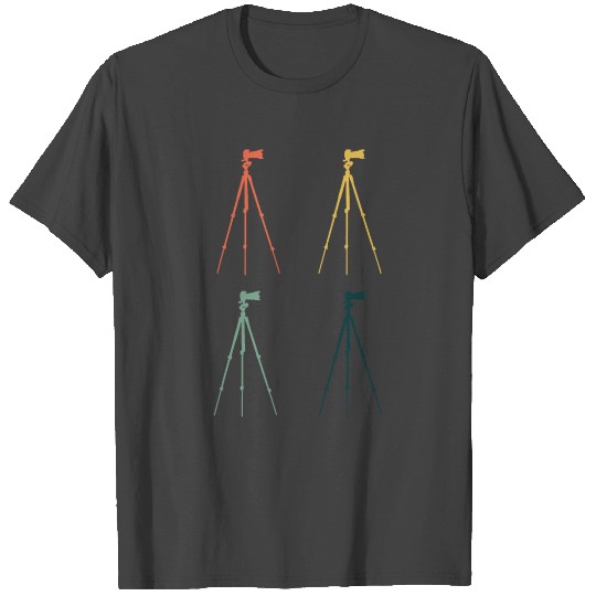 Photographer T Shirts Retro Vintage Photography Camer