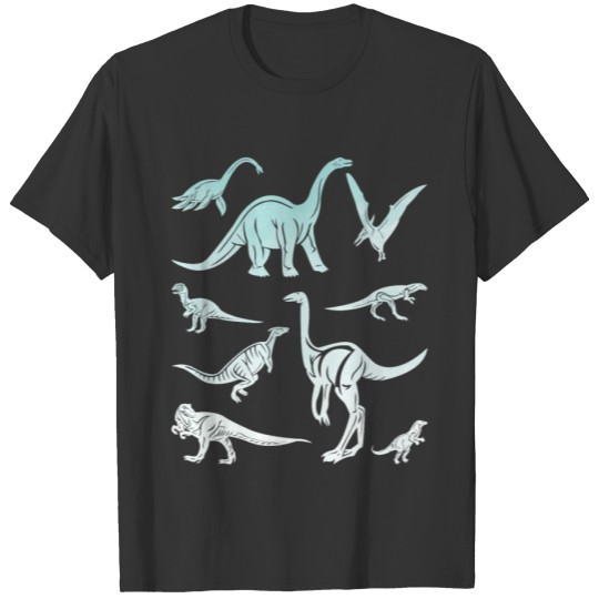 Cool Dinosaurs Girls Boys Dino T Shirts