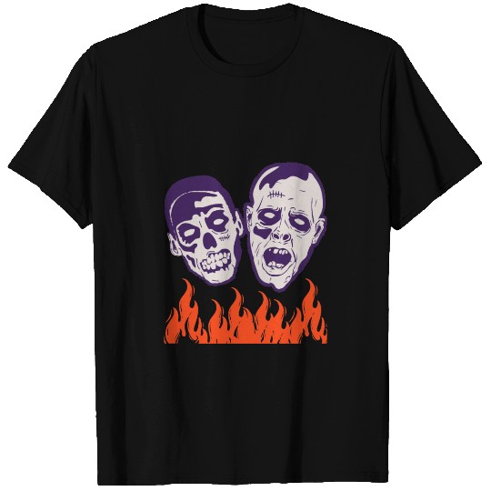 Fine Graphic Halloween Zombie Funny T Shirts