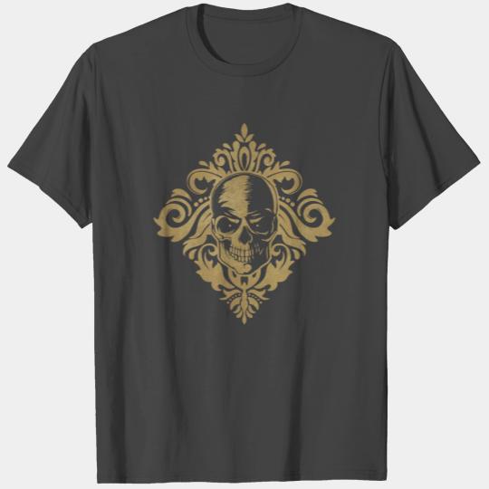 Baroque Aesthetic Skull Soft Grunge Dark Academia T Shirts