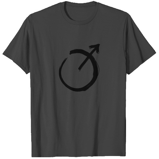 Mars Astrology Symbol T Shirts