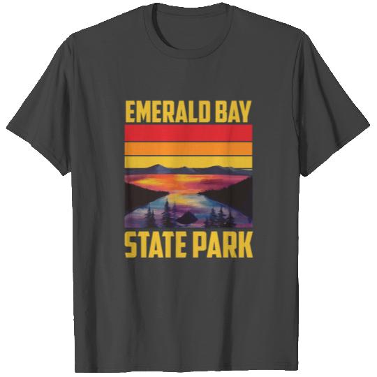 Lake Tahoe Emerald Bay Nevada California State Par T Shirts
