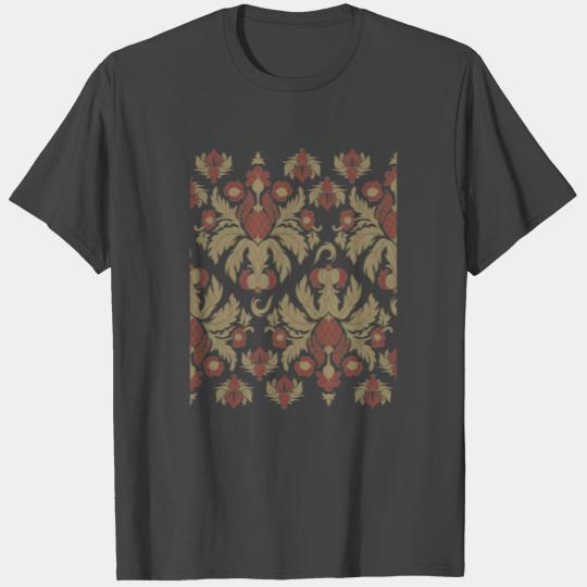 Baroque Aesthetic Pattern Old Vintage Grunge T Shirts