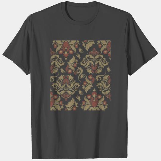 Baroque Aesthetic Pattern Old Vintage Grunge T Shirts
