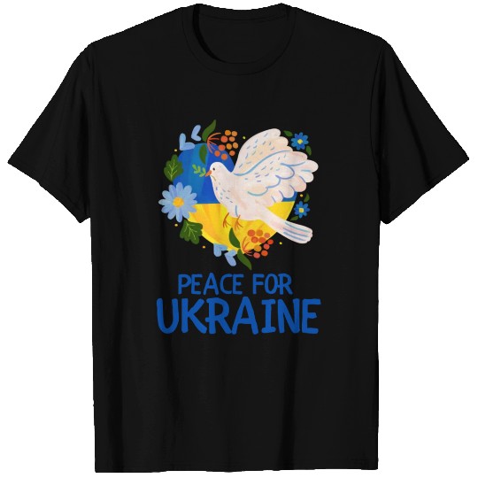 Peace For Ukraine T Shirts