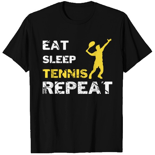 Eat Sleep Tennis Repeat T Shirts