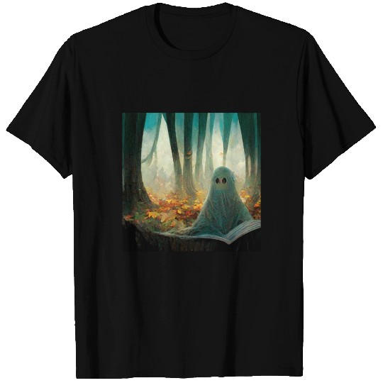 Autumn Ghost reading a book T Shirts