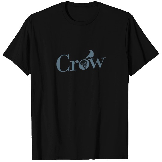 Crow Animal Bird Environment and Nature T Shirts
