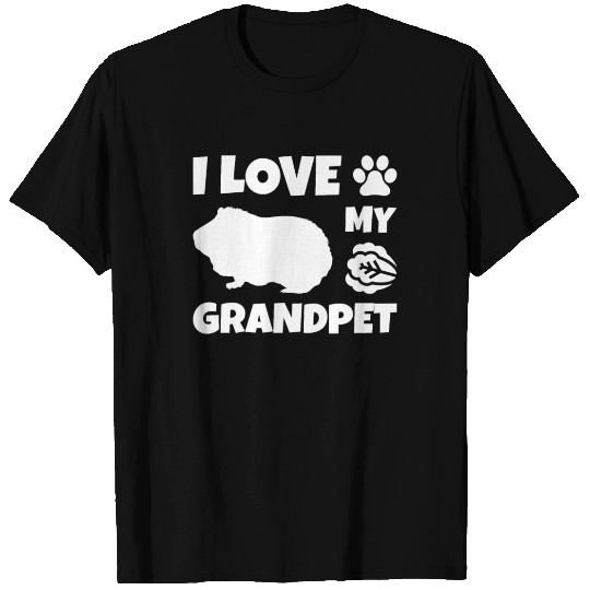 I Love My Grandpet Guinea Pig T Shirts