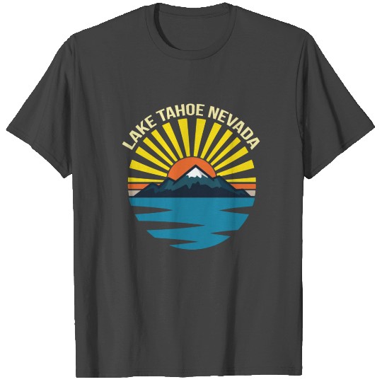 California Lake Tahoe Camping Hiking Nature Wildli T Shirts