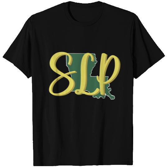 La SLP green/gold T Shirts