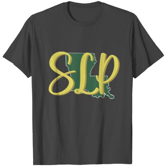 La SLP green/gold T Shirts