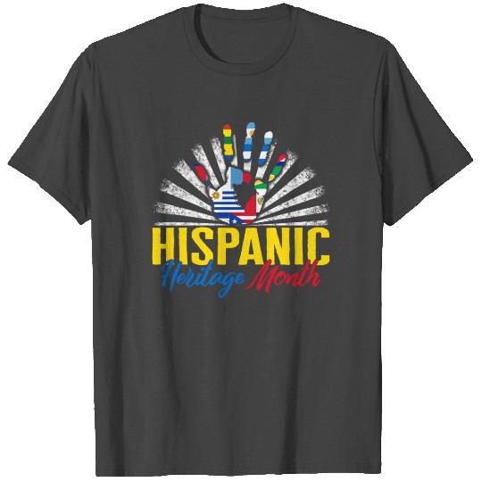 National Hispanic Heritage Month T Shirts, Hispanic