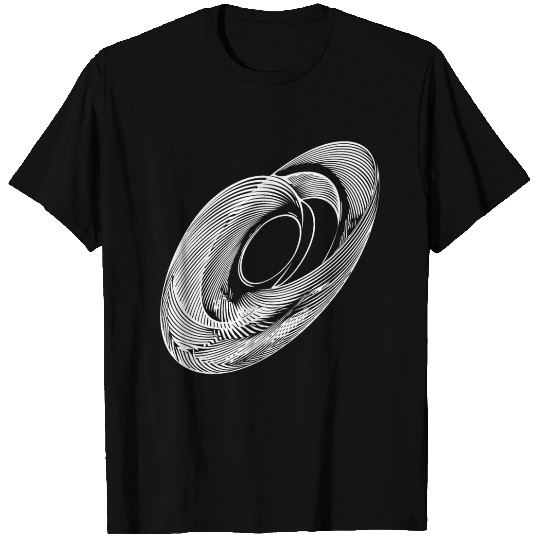 Geometric Circle Ellipses Lines T Shirts