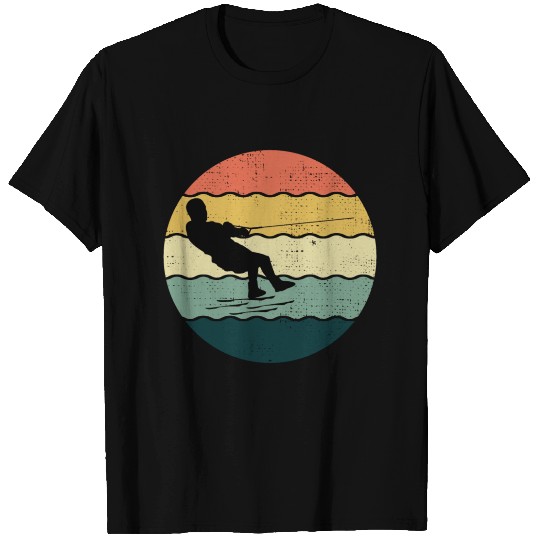 Barefoot skiing Water sport Motorboat T Shirts