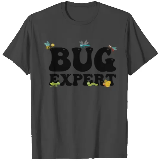 Bug Expert Entomology Insect Catching Groovy T Shirts