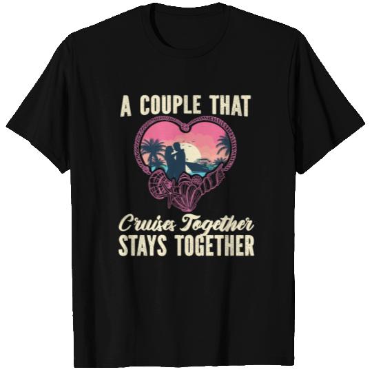 Cruise Ship Vacation Couples T Shirts