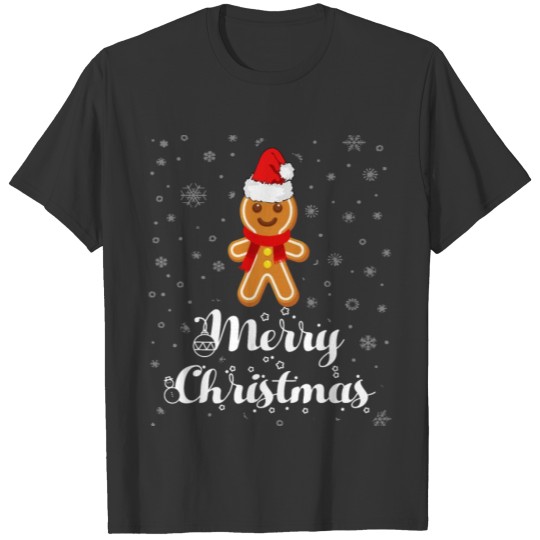 Merry Christmas Gingerbread Xmas Christmas T Shirts