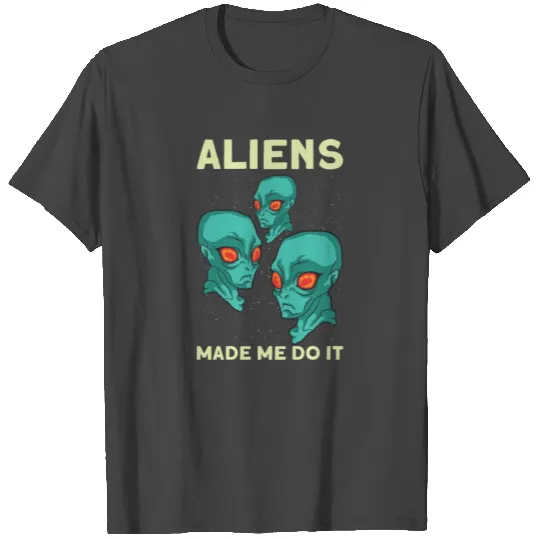 Alien Extraterrestrial Area 51 UFO Space Geek Gift T Shirts