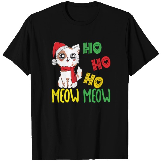 Cat Whisperer Christmas Day Cat Lover Kitty Meow T Shirts
