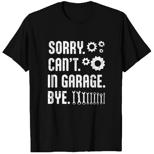 Garage Auto Car Mechanic Motorcycle Handyman T Shirts