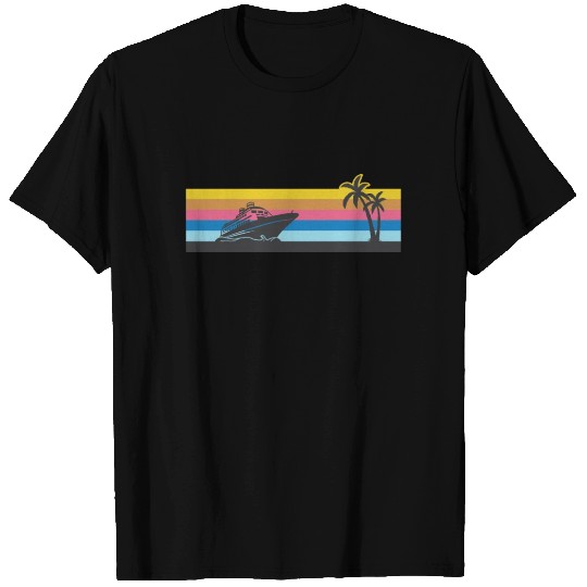 Cruise Ship Vacation Retro Vintage T Shirts