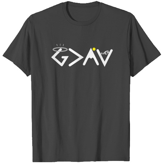 God Is Greater Than The Highs And Lowsvacation bib T Shirts