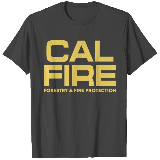 Cal Fire Forestry Fire Protection T Shirts