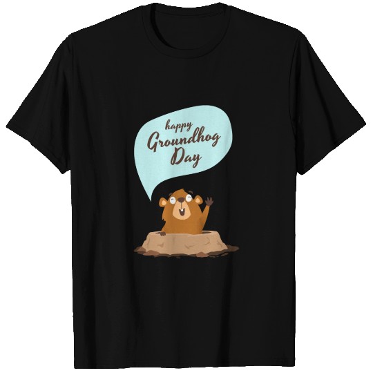 Happy Groundhog Day Kids Toddler Costume T Shirts