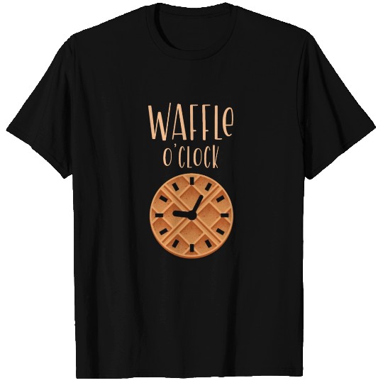 Waffle O'clock Baked Food Lover Waffle Whisperer T Shirts