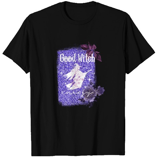 Halloween Good Witch Energy Purple T Shirts