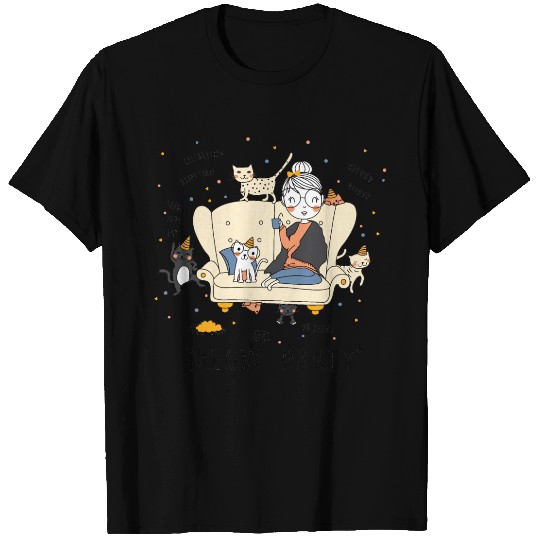 cute cats family T Shirts