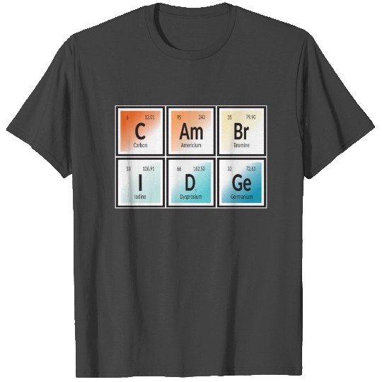 Elements of Cambridge T Shirts
