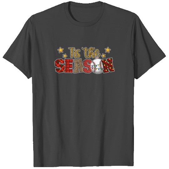 Baseball Christmas Baseball Player Xmas Party T Shirts