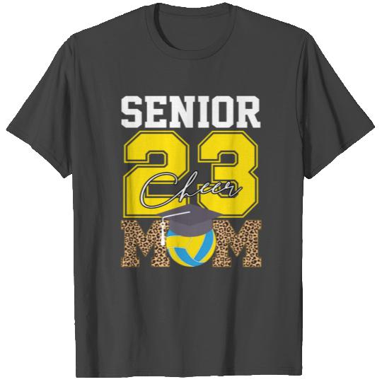 Cheer Mom Senior Class Of 2023 Volleyball Fan Gift T Shirts