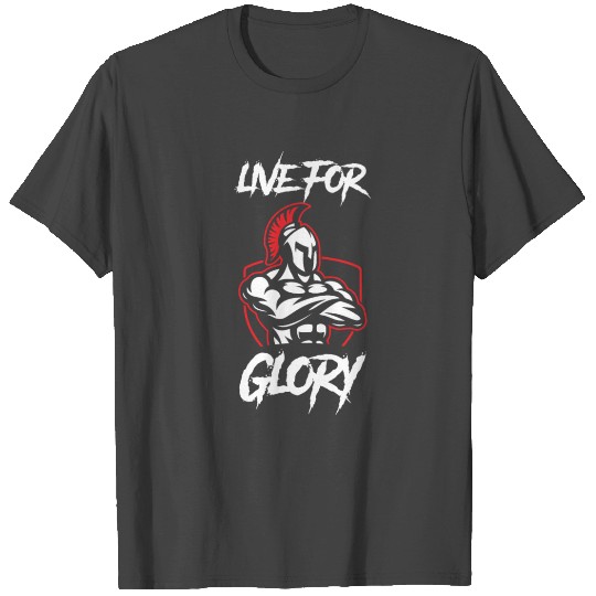 Glory Sparta Warrior Spartan Helmet Gladiator Anci T Shirts