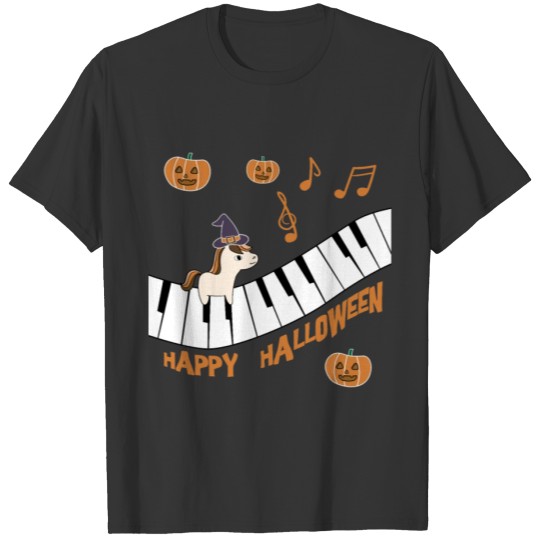 Cute horse foal wishes Happy Halloween T Shirts
