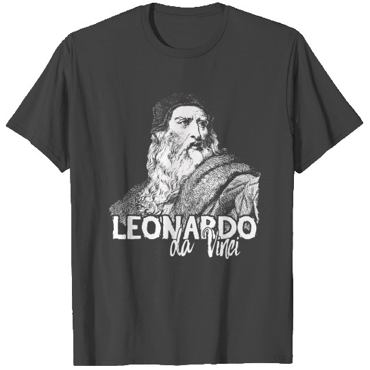 Leonardo Da Vinci Self Portrait T Shirts