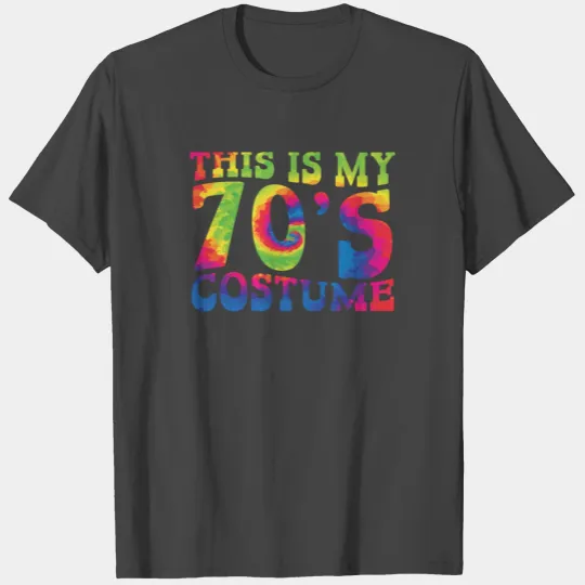 This Is My 70's Costume 1970 Vintage Party 1970s T Shirts
