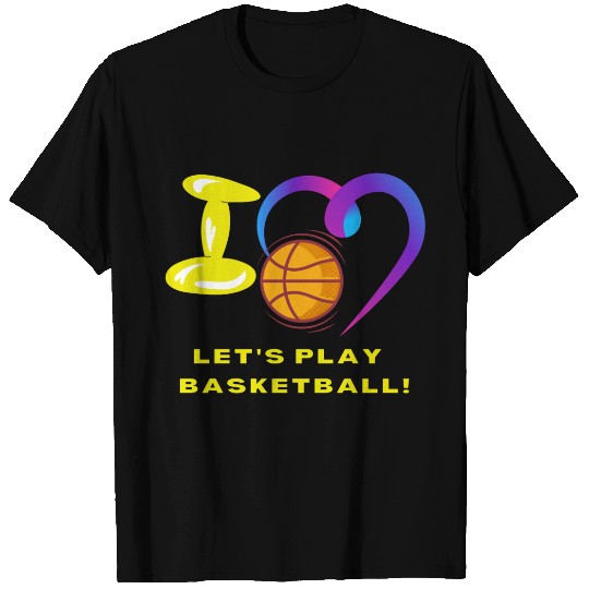 LET'S PLAY BASKETBALL, CLASSIC T Shirts