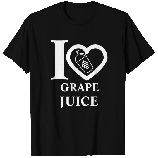 I Love Grape Juice T Shirts
