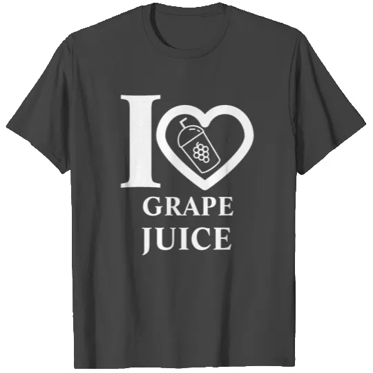 I Love Grape Juice T Shirts