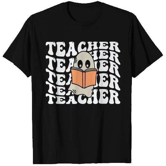 ghost teacher reading T Shirts