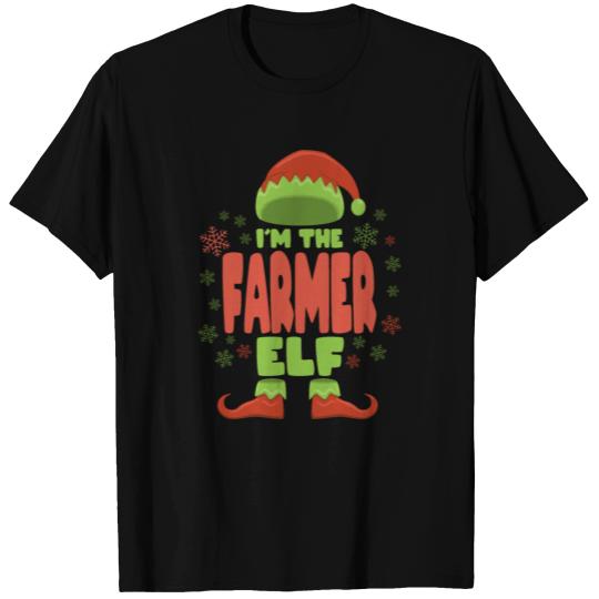 Farmer Christmas Elf T Shirts