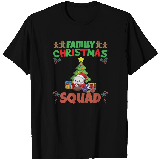 Family Matching Christmas Squad X-Mas Holidays T Shirts