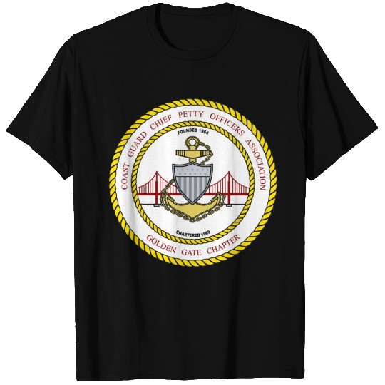 CG CPOA Golden Gate Chapter (U.S. Coast Guard) T Shirts